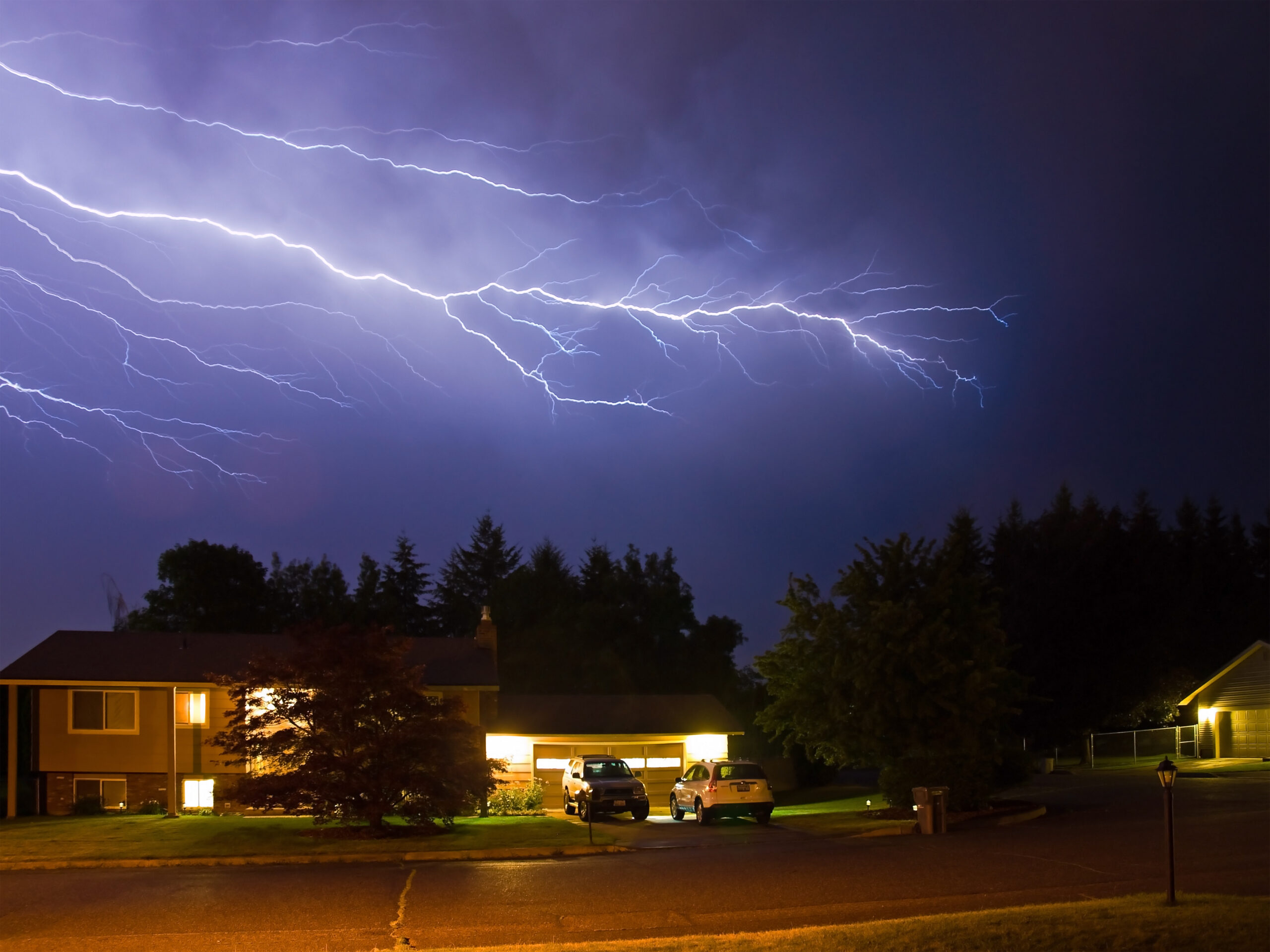 lightning storms